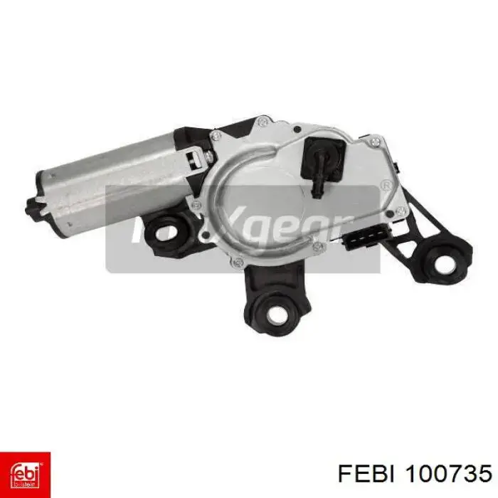 Compre 100735 Febi Motor de limpador pára-brisas de vidro traseiro