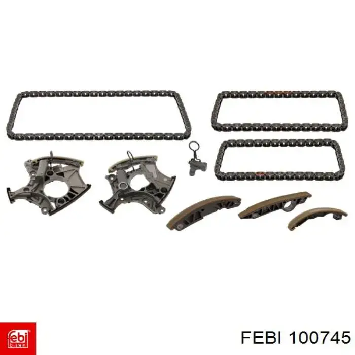 100745 Febi Cadeia do mecanismo de distribuição de gás, kit