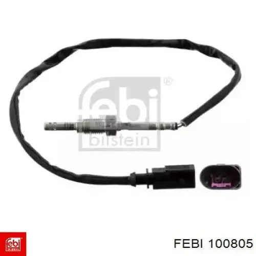 100805 Febi Sensor de temperatura dos gases de escape (GE), antes de turbina