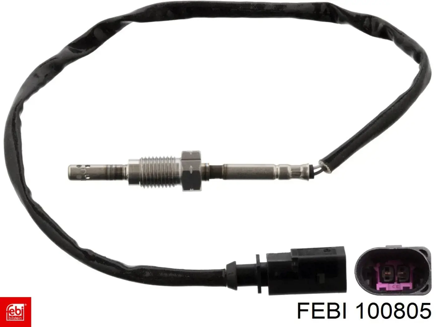 Sensor de temperatura dos gases de escape (GE), antes de turbina Febi 100805 preço, a partir de 63,96 USD