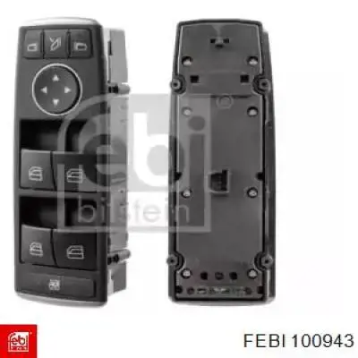 21282083109107 Mercedes Unidade de botões dianteira esquerda de controlo de elevador de vidro