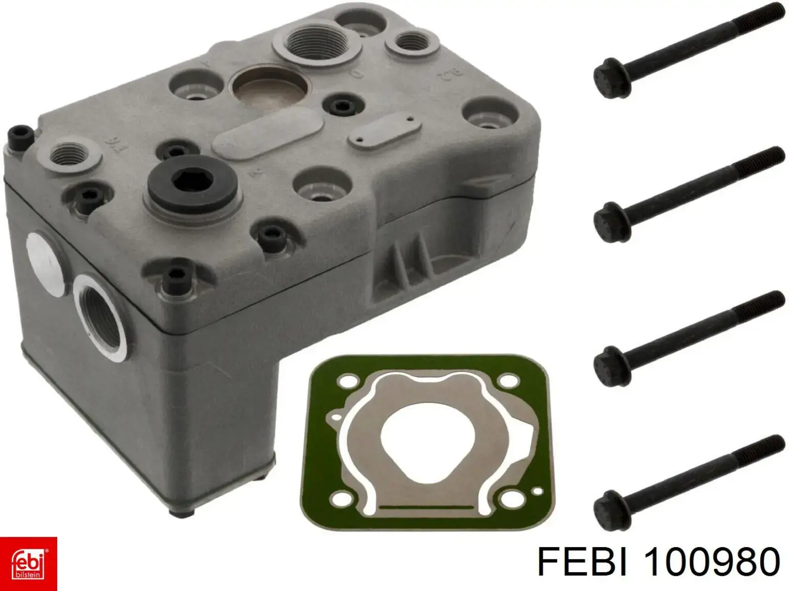 Cabeça de bloco do compressor (TRUCK) Febi 100980 preço, a partir de 221,64 USD