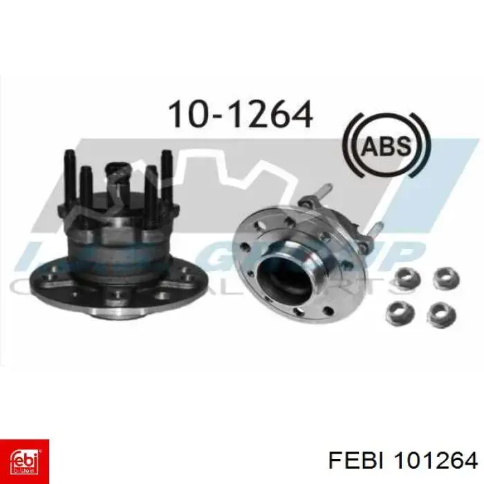 Tampão de cubo Febi 101264 preço, a partir de 5,87 USD