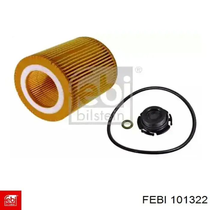 101322 Febi Filtro de óleo