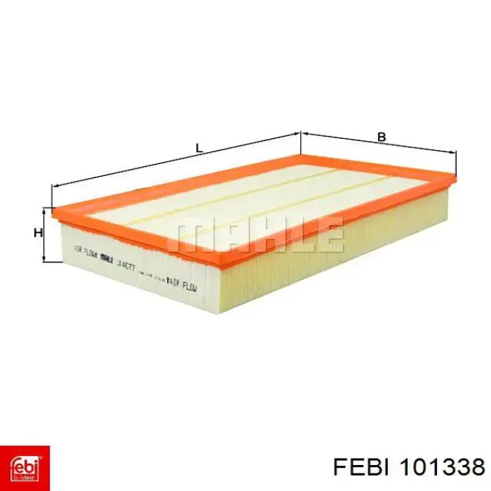 Filtro de ar Febi 101338 preço, a partir de 16,80 USD