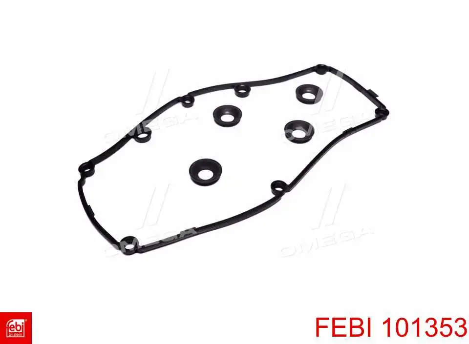 101353 Febi Vedante da tampa de válvulas de motor, kit