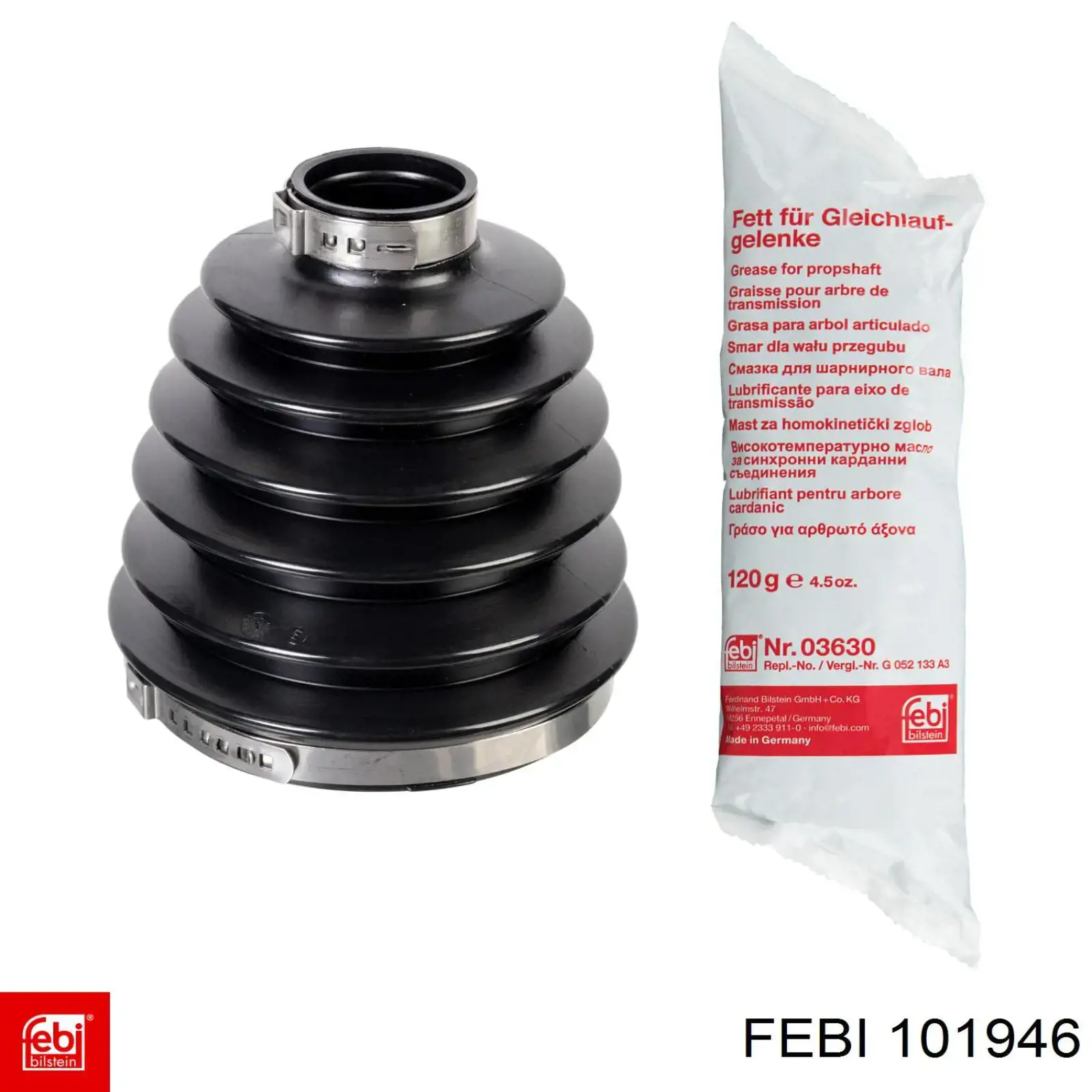 Compre 101946 Febi Bota de proteção externa de junta homocinética do semieixo dianteiro