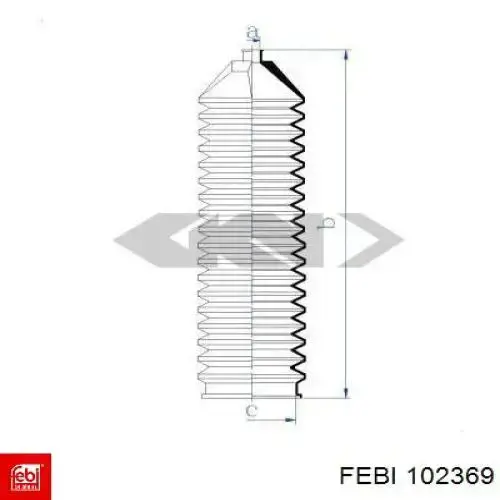 Compre 11076 Metalcaucho Bota de proteção do mecanismo de direção (de cremalheira)