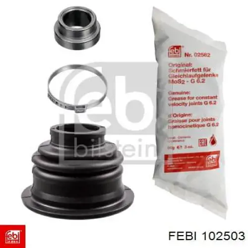Bota de proteção interna esquerda de junta homocinética do semieixo dianteiro Febi 102503 preço, a partir de 31,60 USD
