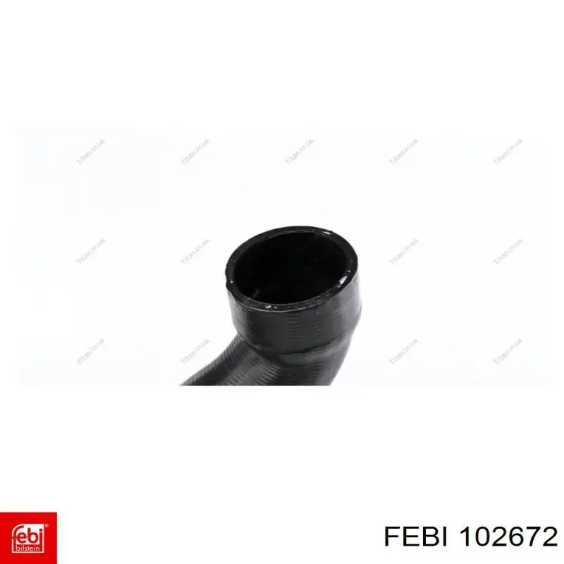 Mangueira (cano derivado) do radiador de esfriamento superior Febi 102672 preço, a partir de 20,13 USD