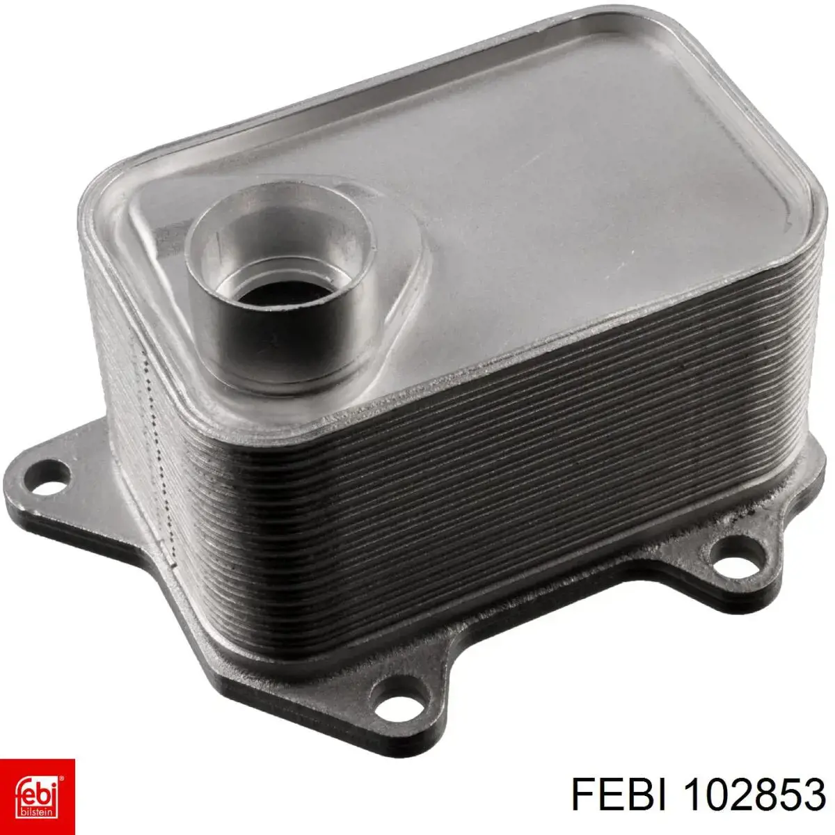 Radiador de óleo (frigorífico), debaixo de filtro Febi 102853 preço, a partir de 57,74 USD