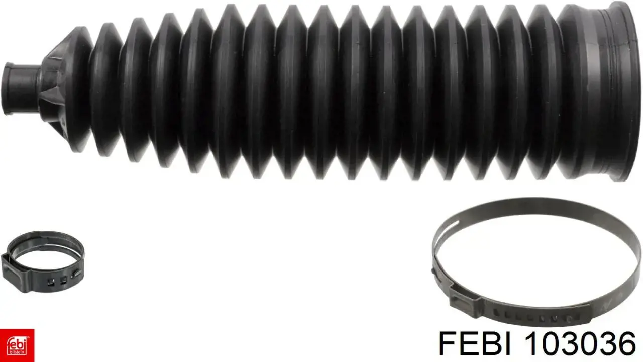 Bota de proteção do mecanismo de direção (de cremalheira) Febi 103036 preço, a partir de 9,02 USD
