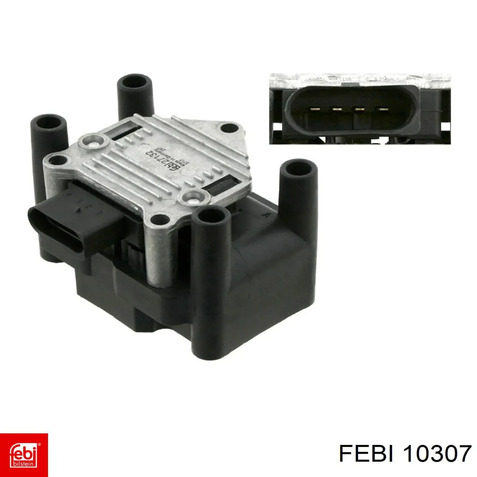 Compre 10307 Febi Coxim de viga traseira