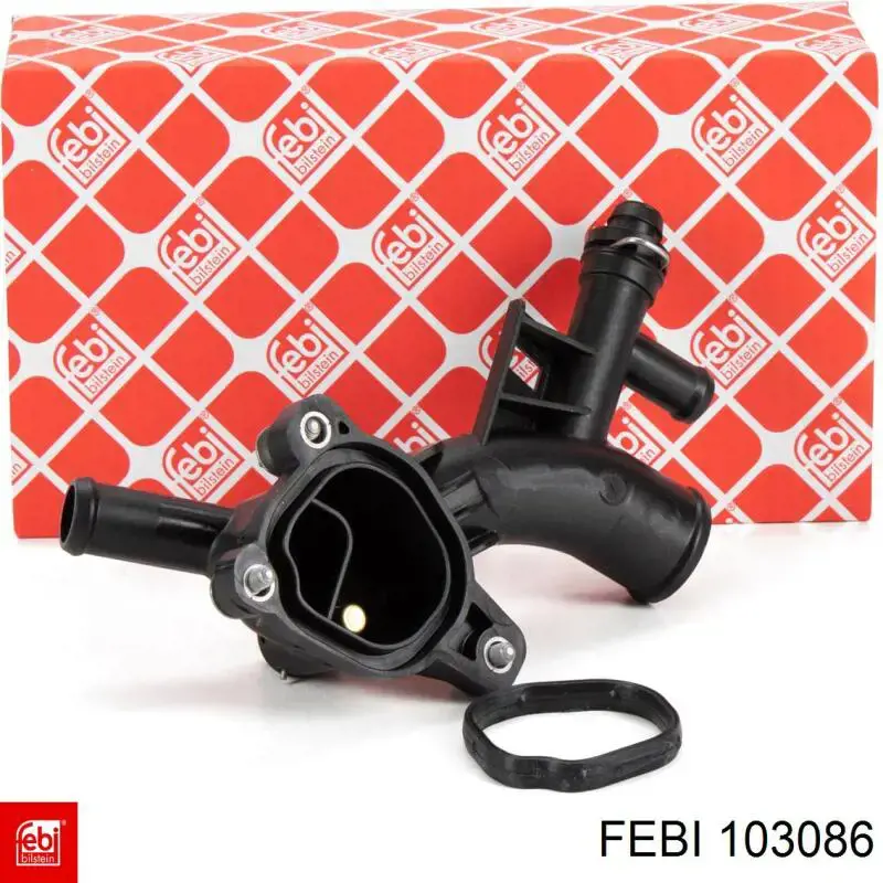 103086 Febi Flange do sistema de esfriamento (união em T)