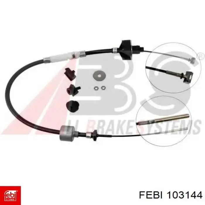 Compre 103144 Febi Coxim (suporte) traseiro de motor (bloco silencioso)