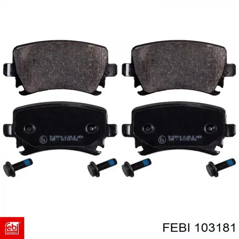 Bloco silencioso (coxim) de viga dianteira (de plataforma veicular) Febi 103181 preço, a partir de 7,93 USD