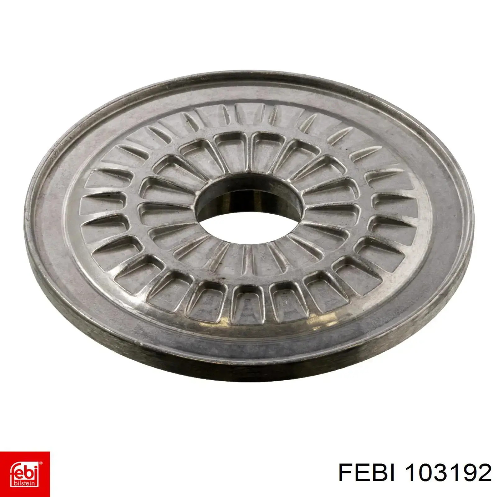 103192 Febi Disco superior metálico de mola dianteira