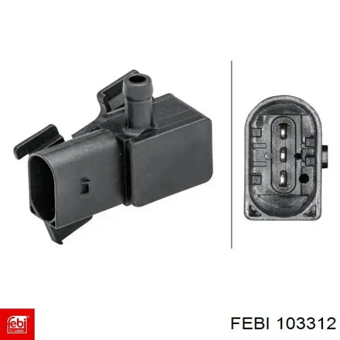 Compre 103312 Febi Coxim (suporte) esquerdo de motor