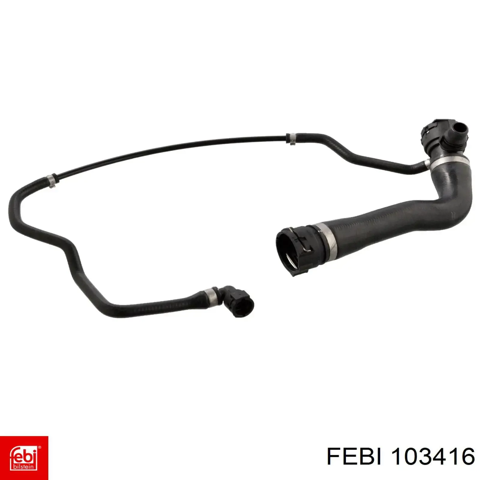Mangueira (cano derivado) do radiador de esfriamento superior Febi 103416 preço, a partir de 22,20 USD