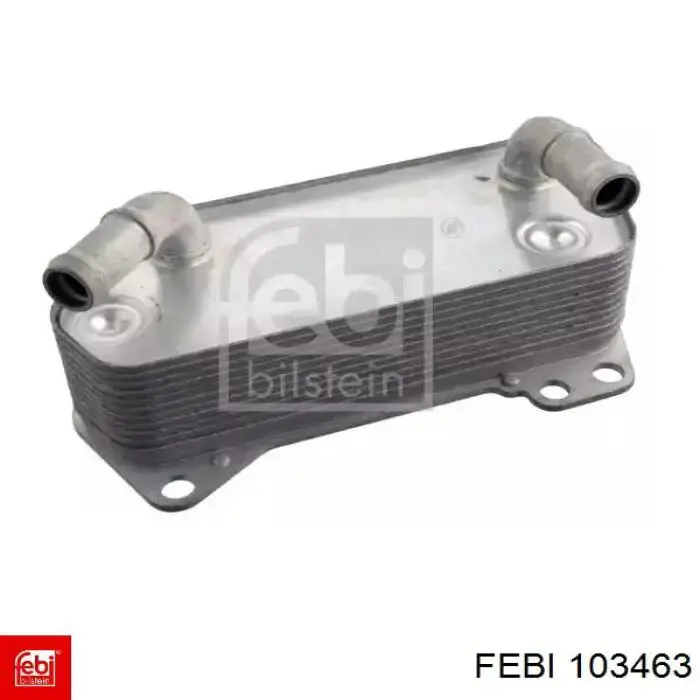 Compre 103463 Febi Radiador de óleo (frigorífico), debaixo de filtro