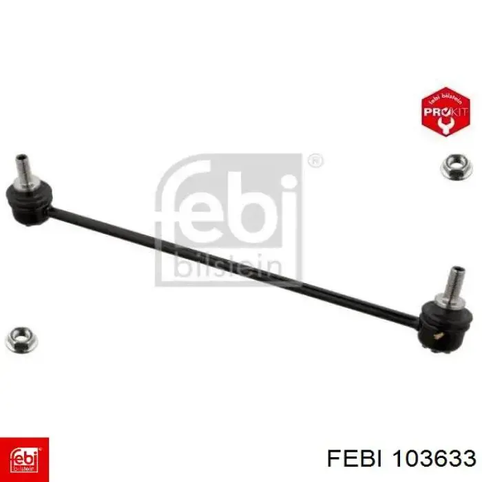 Compre 103633 Febi Montante esquerdo de estabilizador dianteiro