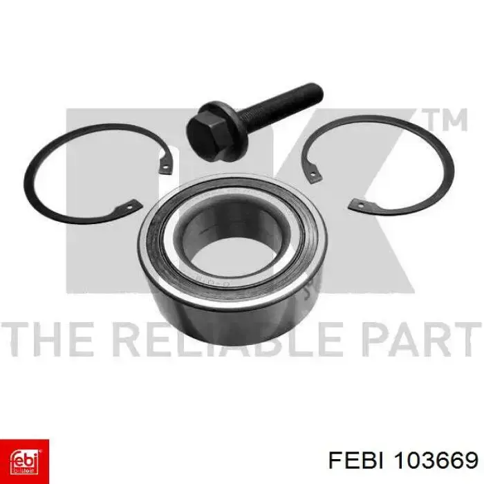 Compre 103669 Febi Cadeia do mecanismo de distribuição de gás, kit