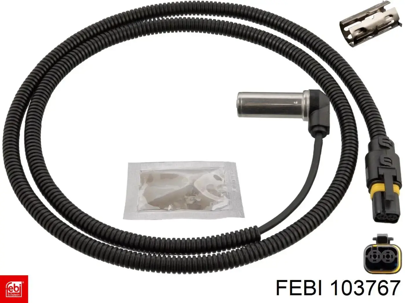 Compre 103767 Febi Sensor ABS dianteiro direito