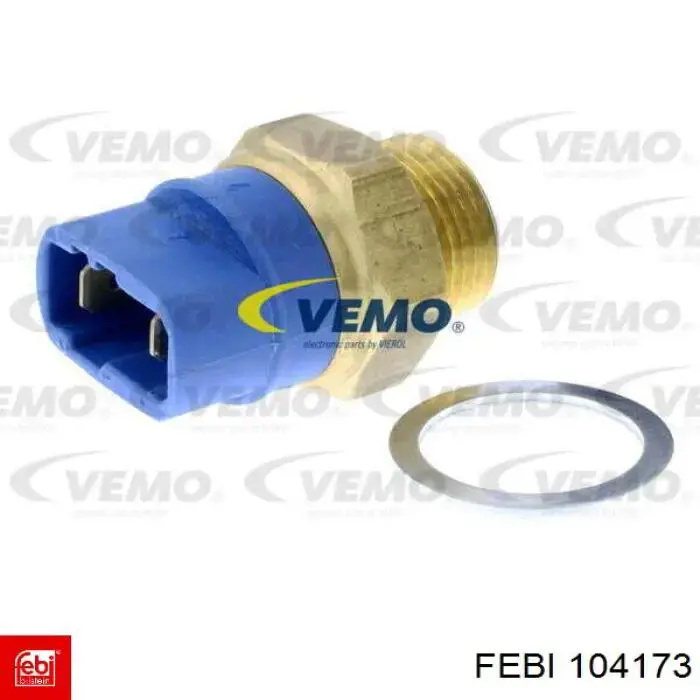 Compre 104173 Febi Sensor ABS traseiro esquerdo