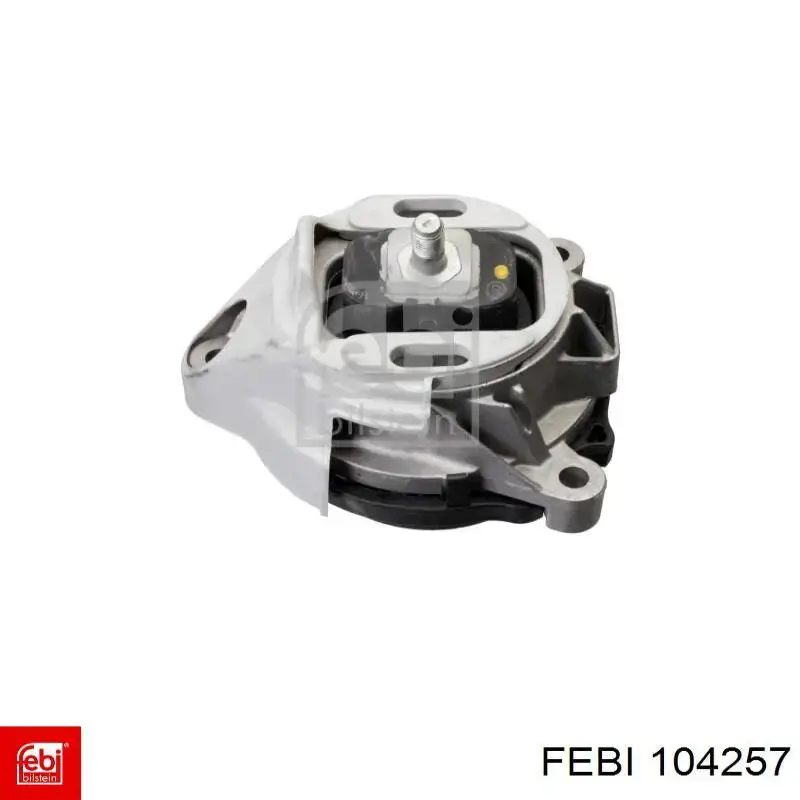 104257 Febi Coxim (suporte) direito de motor