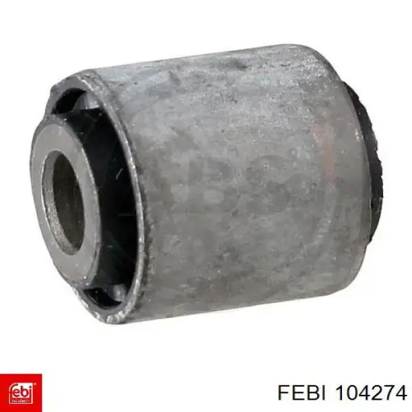 Bloco silencioso traseiro de braço oscilante transversal Febi 104274 preço, a partir de 8,14 USD
