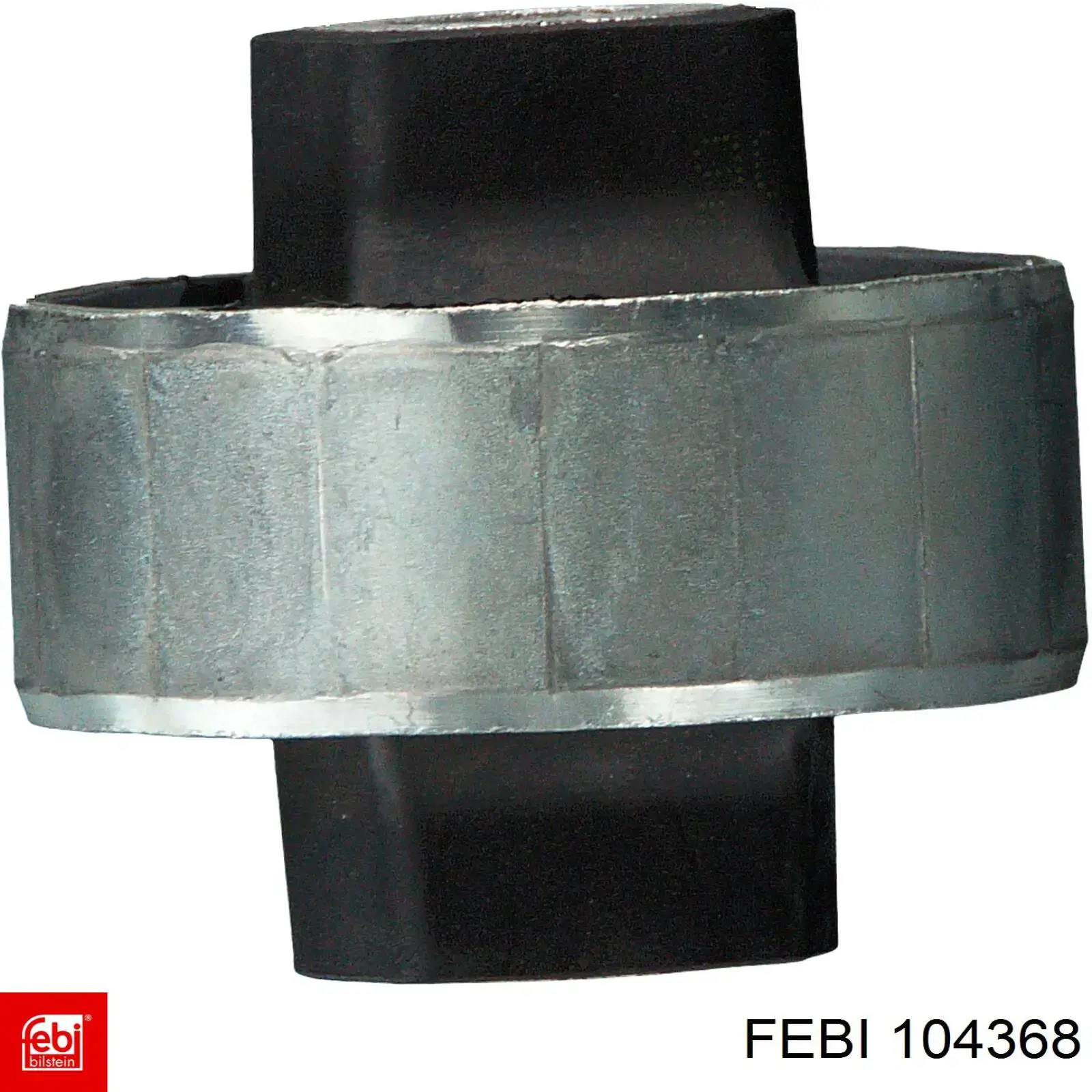 104368 Febi Bloco silencioso dianteiro do braço oscilante inferior