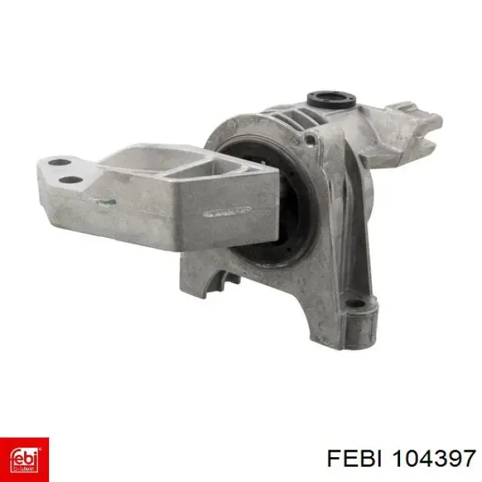 Coxim (suporte) direito de motor 51894348 Fiat/Alfa/Lancia