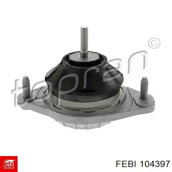 Coxim (suporte) direito de motor 51894348 Fiat/Alfa/Lancia