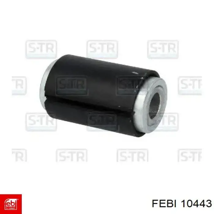 Compre 10443 Febi Bloco silencioso (bucha) da suspensão de lâminas dianteira
