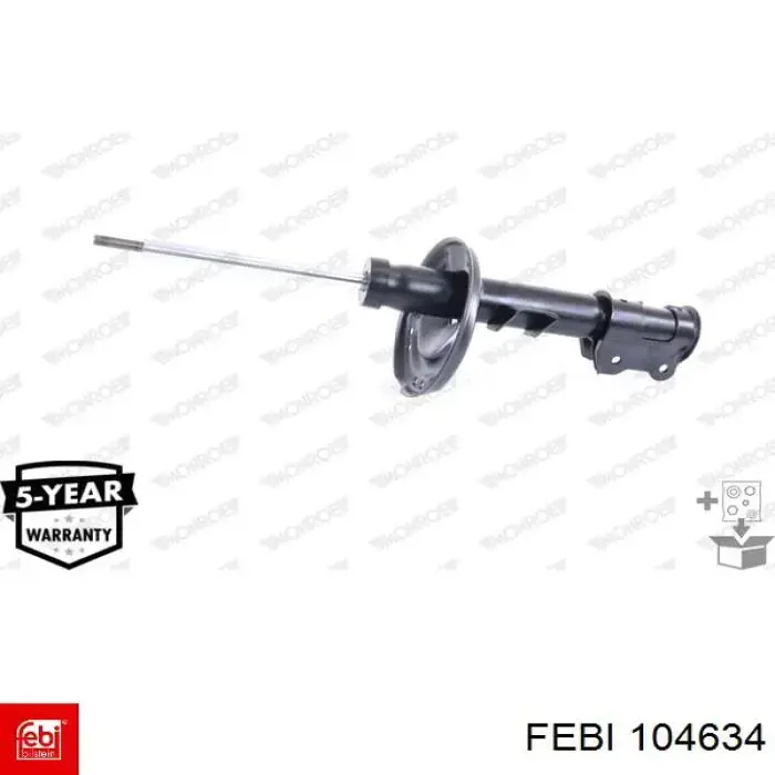 Suporte de amortecedor dianteiro Febi 104634 preço, a partir de 63,18 USD