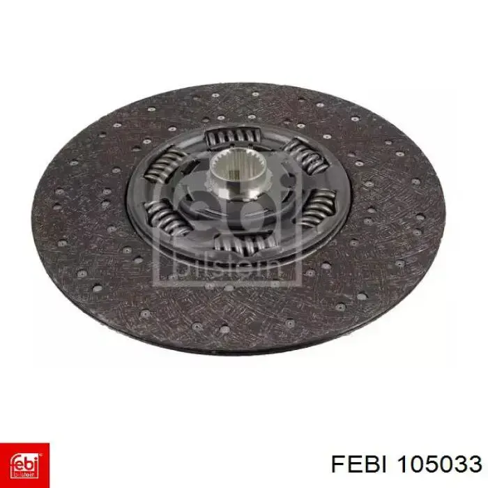 105033 Febi Disco de embraiagem