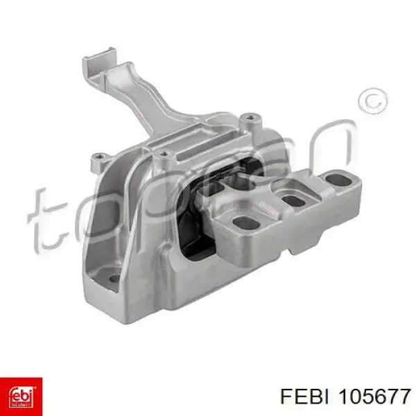 Coxim (suporte) direito de motor 39780 Lemforder