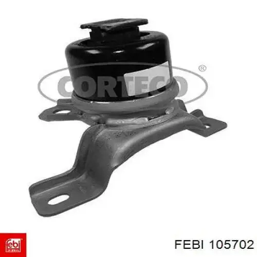 105702 Febi Coxim (suporte) direito inferior de motor