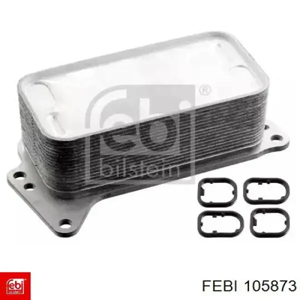Compre 105873 Febi Radiador de esfriamento, Caixa Automática de Mudança