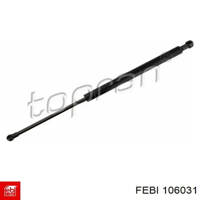 Compre 106031 Febi Amortecedor de tampa de porta-malas (de 3ª/5ª porta traseira)