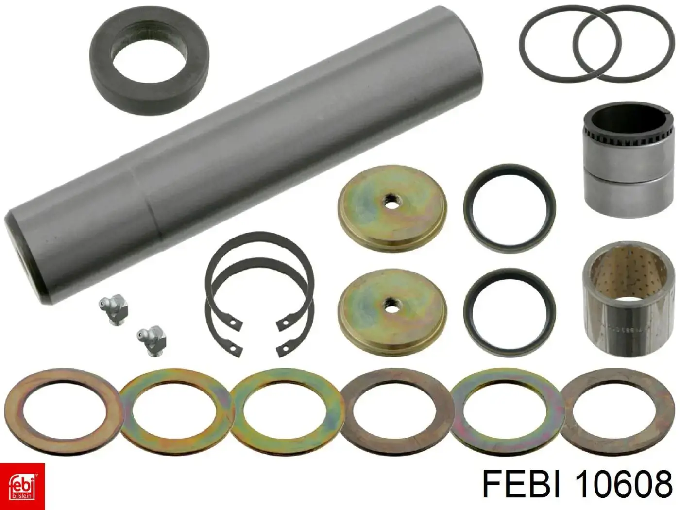 Compre 10608 Febi Kit de reparação do pivô de extremidade do eixo