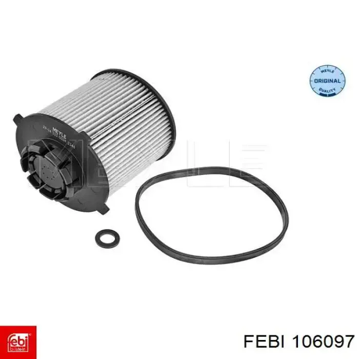 Filtro de combustível Febi 106097 preço, a partir de 13,43 USD