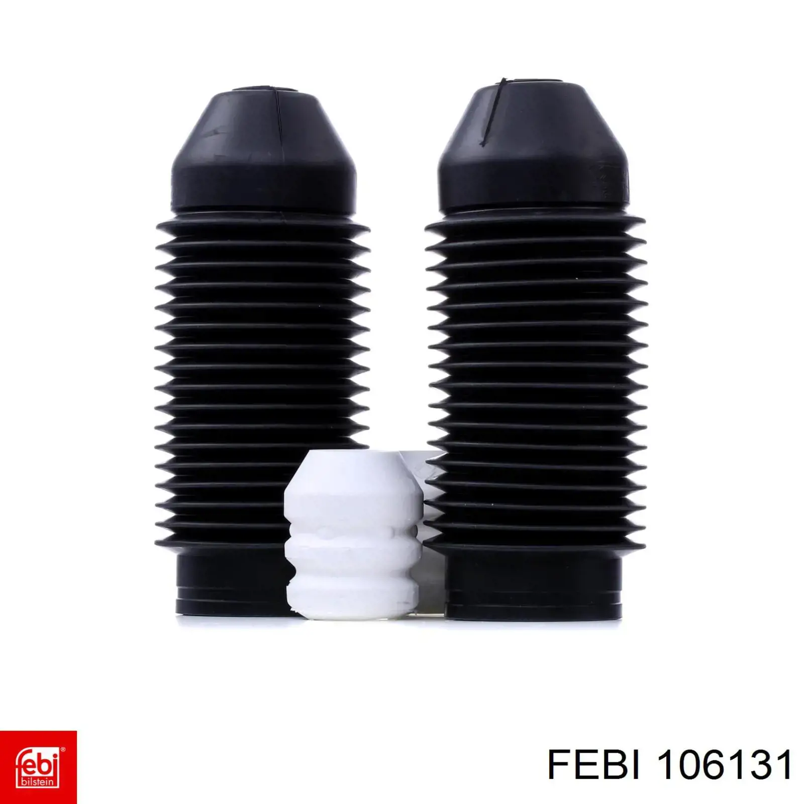 106131 Febi Pára-choque (grade de proteção) de amortecedor dianteiro + bota de proteção