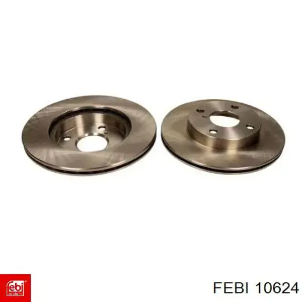 Compre 10624 Febi Disco do freio dianteiro