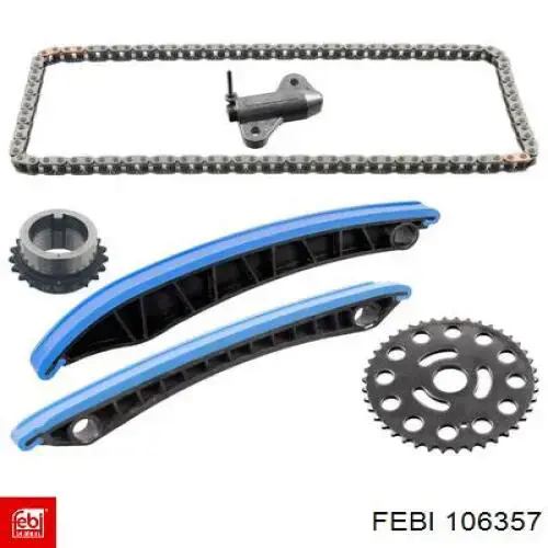 Cadeia do mecanismo de distribuição de gás, kit Febi 106357 preço, a partir de 199,07 USD