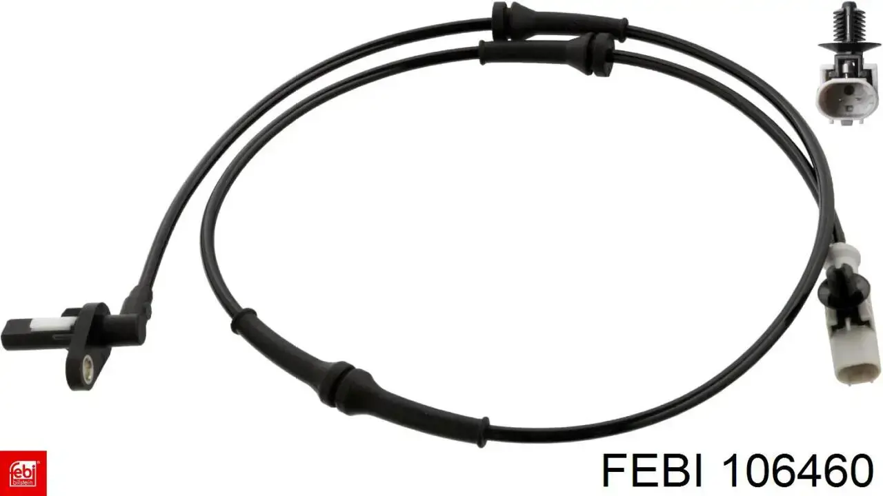 106460 Febi Sensor dianteiro de ABS