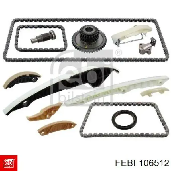 Compre 106512 Febi Cadeia do mecanismo de distribuição de gás, kit