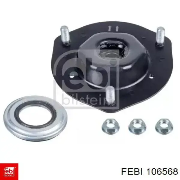 106568 Febi Suporte de amortecedor dianteiro esquerdo