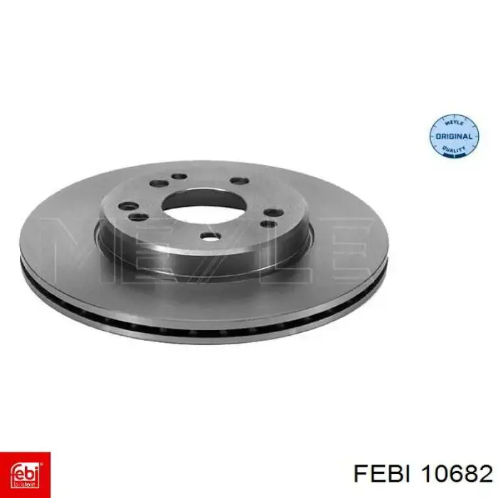 Disco do freio dianteiro Febi 10682 preço, a partir de 62,60 USD