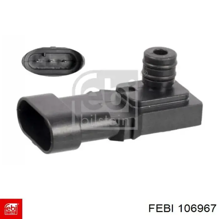 106967 Febi Sensor de pressão no coletor de admissão, MAP